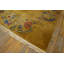 Hand Knotted Pile Wool Rectangle Antique 1920s Yellow / Gold Chinese Art Deco Rug