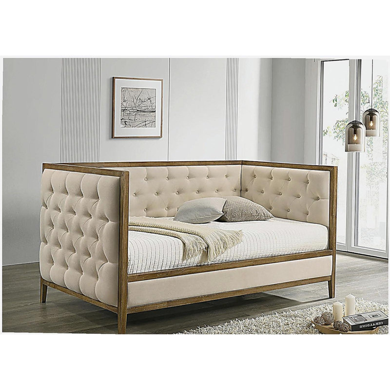 Lit de jour de style transitionnel 1pc