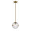 Mini-luminaire suspendu 1 lumière Luniva 9 po