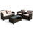 Foxcroft 4 - Person Patio Conversation Sets with Cushions