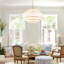Aasim 30" 7-Light Dimmable Tiered Drum Chandelier-982949232
