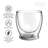 OGGI 2 - Piece 10oz. Glass Whiskey Glass Glassware Set