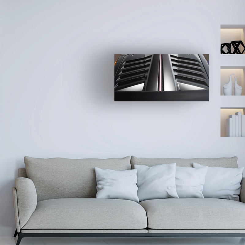 Art sur toile, capot de moteur bolivien «bolive» Clive Branson Lamborghini Sto 2023, H 10 po x l 19 po