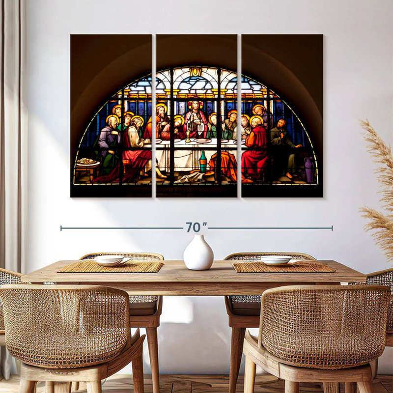 Adella Jesus And His Disciples, 36" H x 57" W
