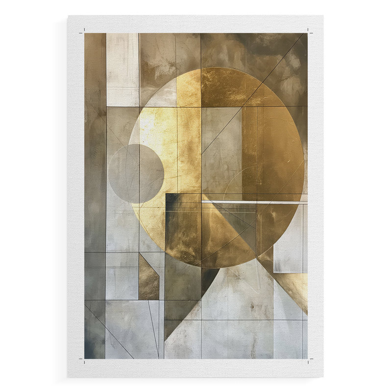 Série ABSTRACT Cxx - Impression sur toile seulement - non encadrée, 27" H x 18" W