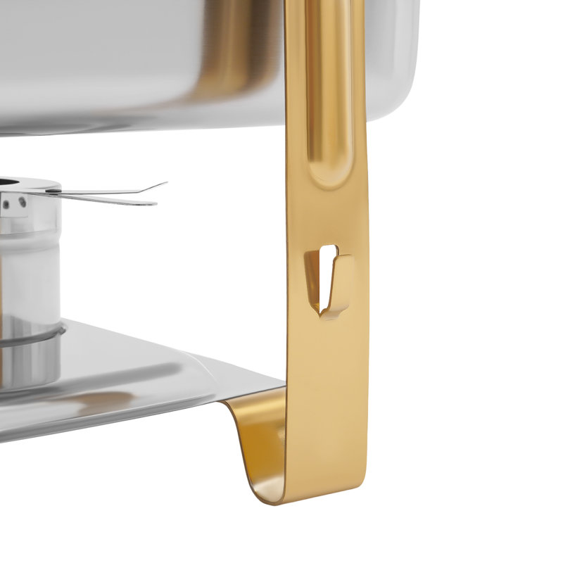 2.38Gal Stainless Steel Rectangular Food Chafing Dish