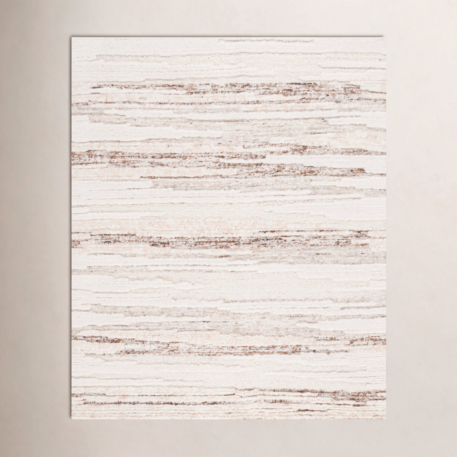 Kaci Hand-Knotted Abstract Rug, Rectangle 8' x 10'