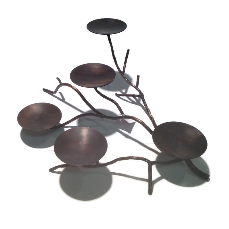 5.5'' H Metal Tabletop Dish