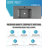 Bathroom Sink, Solid Surface Material, Wall-Mount or Countertop Install, 47" with Single Faucet Hole-69275327