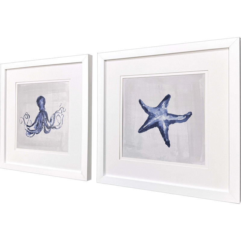 «Indigo Sealife I», art encadré