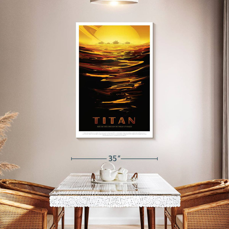 Oberle Titan Retro Print, 48" H x 32" W