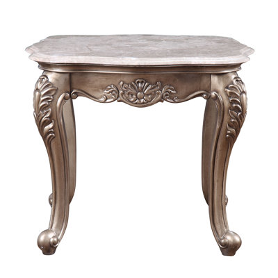Danijela Marble Top End Table