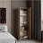 Home 2 Door Closet System, Four Fixed Shelves, Compact Wardrobe For Bedroom Organization, Laundry Room Organization, Utility Room Organization, Freestanding Storage Furniture, Natural Oak-656846526