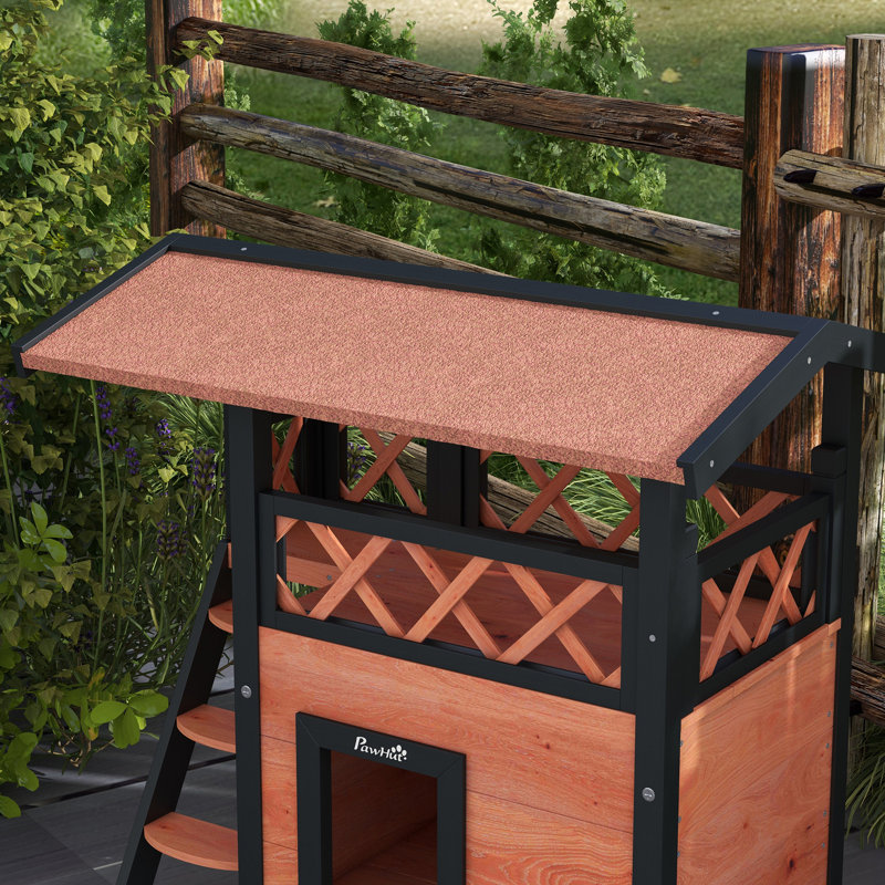 73cm H Cat Tree, Brown