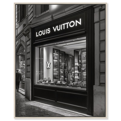 House of Vuitton II Canvas Fashion Prints by Art Remedy