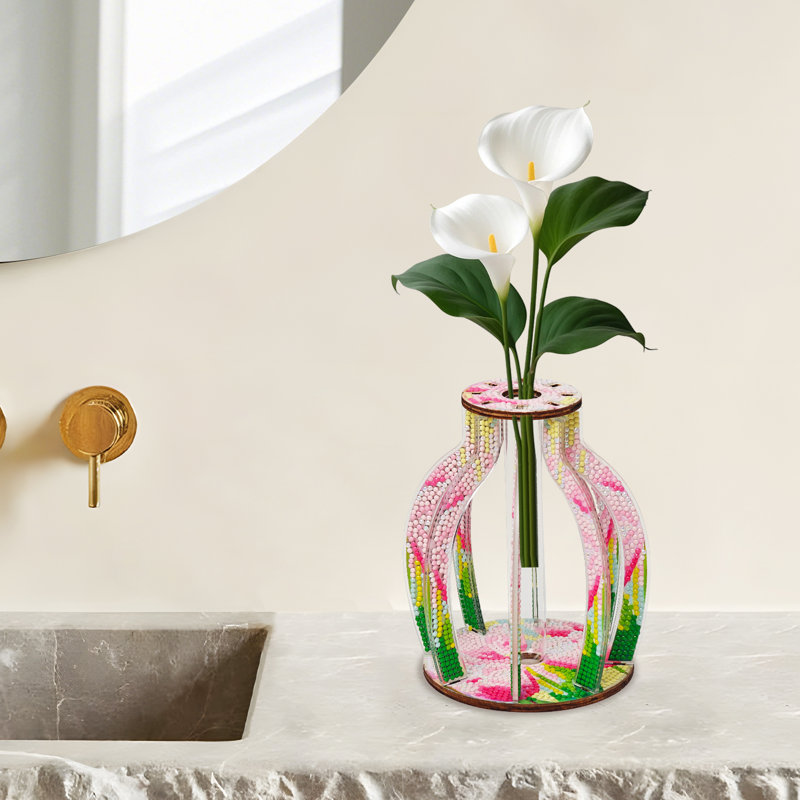 DIY Diamond Painting Vase Kit