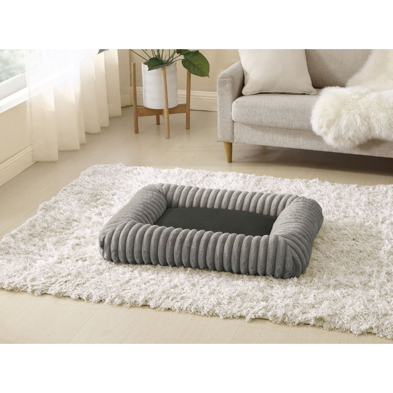 Sealy Snuggle Support Pet Bed, Grey