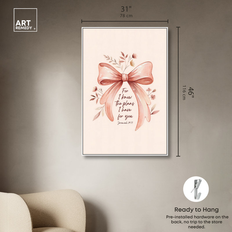 Reproduction d'art sur toile encadrée Promise Futur par Art Remedy, cadre blanc, 30 x 45, 46"H x 31"W, White Frame