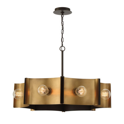 Lustre unique à 8 lumières Metallo