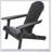 Foldable Acacia Wood Adirondack Chair – Traditional Slats, Wide Armrests, Rustic Outdoor Design, Easy Storage-120788765