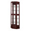 Armoire vitrée de coin avec éclairage Maristow-906705464