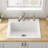 Quince 25'' L Single Bowl Cast Iron Kitchen Sink