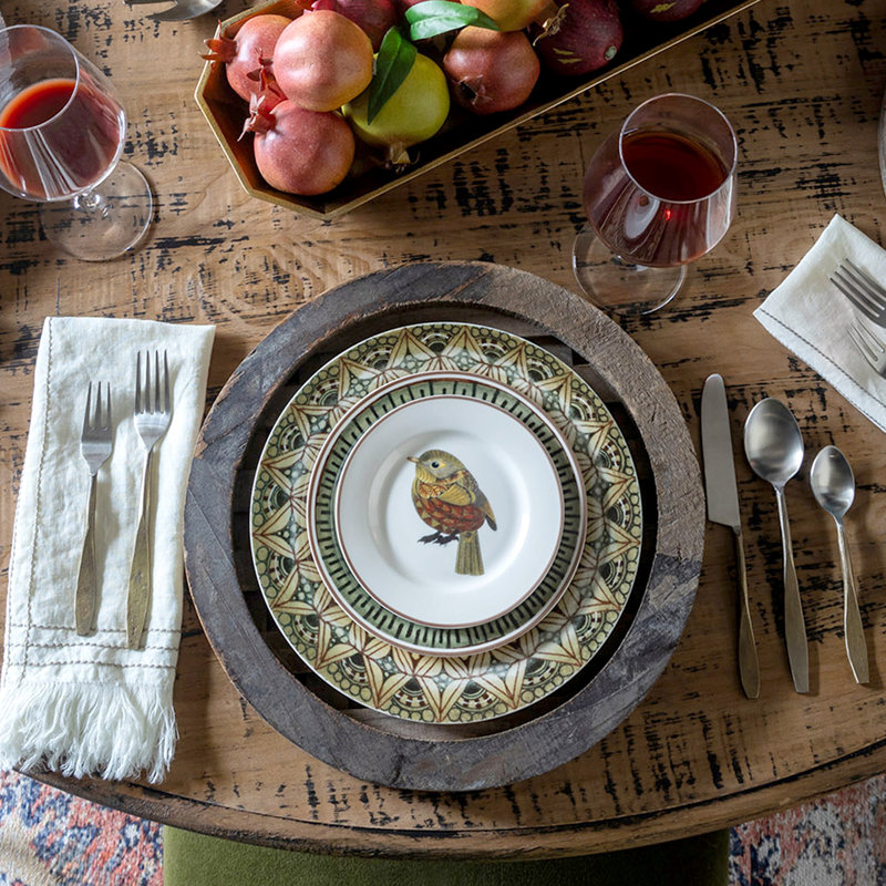 Assiette à salade en porcelaine 7,5 po Roost