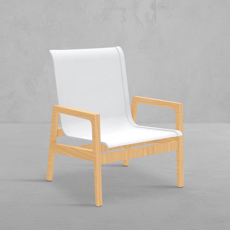 Seashore 30" H Patio Chair, Natural