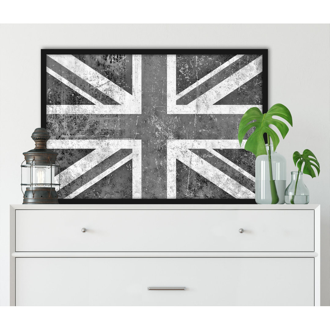 Gerahmtes Poster Union Jack