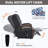 Infinite Position Dual Motor Power Lift Recliner Chair with Heat Massage & Heavy Duty Motion Mechanism-2116921211