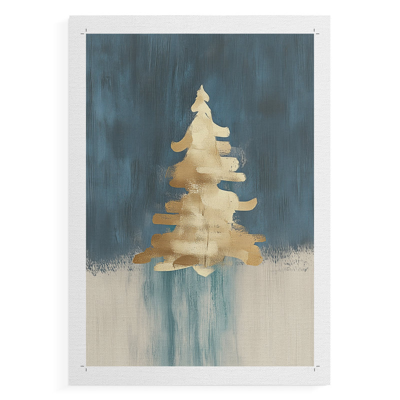 Art des Fêtes de Noël CXCVI - Reproduction de toile seulement - NON-CADRE, H 18 po x l 12 po
