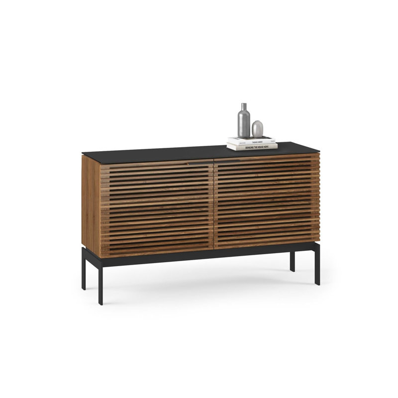 Corridor Media Console, Natural Walnut