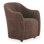 Chaise de salle à manger à accoudoirs roulante Myla Denice
