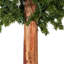3 Piece Natural Bark Alpine Artificial Christmas Tree Set with 500 Warm White LED Lights