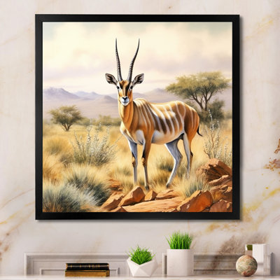 Graceful Antelope IV, reproduction d'art sur toile