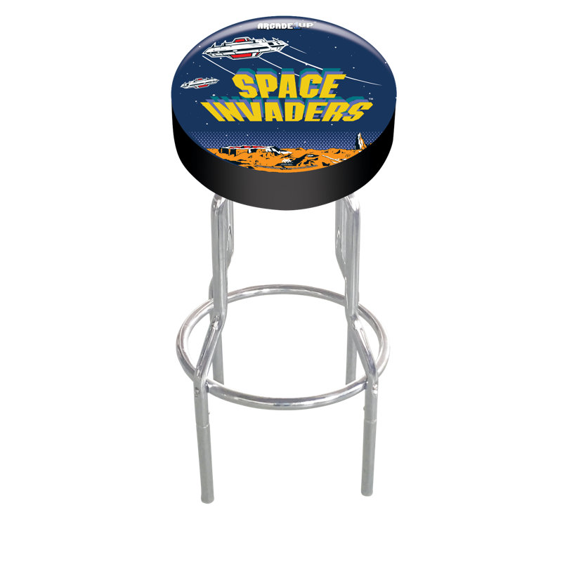 Tabouret de bar et arcade Arcade1up Space Invaders