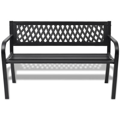 Steel Garden Bench by East Urban Home