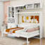 Lit escamotable en bois avec canapé et armoire et port USB-1117803993-1117803992