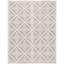 Tapis ivoire / brun en laine tissé à la main Damask-236658705