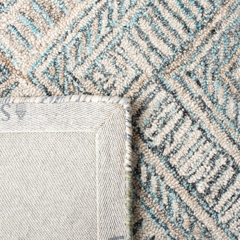 Marquee Hand Tufted Performance Geometric Rug, Rectangle 3' x 5'
