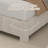 Full Bed Frame with Adjustable Headboard, Boucle Upholstered Platform Bed,Solid Wood Bed for Bedroom, No Box Spring Needed-2087621926-2087621921