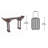 Arbaaz Forbidden City 54'' Console Table