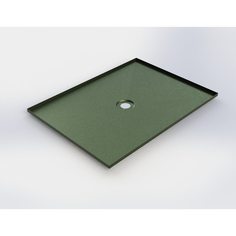 Base de douche l 48 po x p 1 po