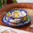 Arjeta Handmade Raining Flowers 8" Dessert Plate