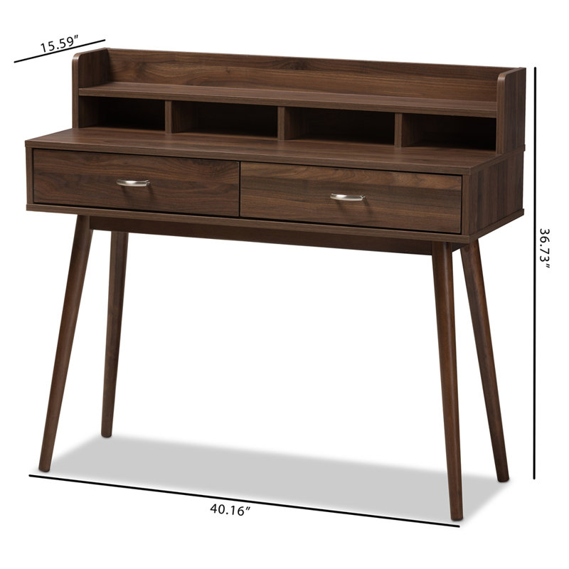 Bureau 2 tiroirs Avaline