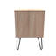 Turah 2 Drawer Bedside Cabinet (Ready Assembled)-1480829097
