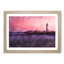 Lighthouse & Seascape Santa Cruz - Picture Frame Graphic Art Print-56859780-56859781