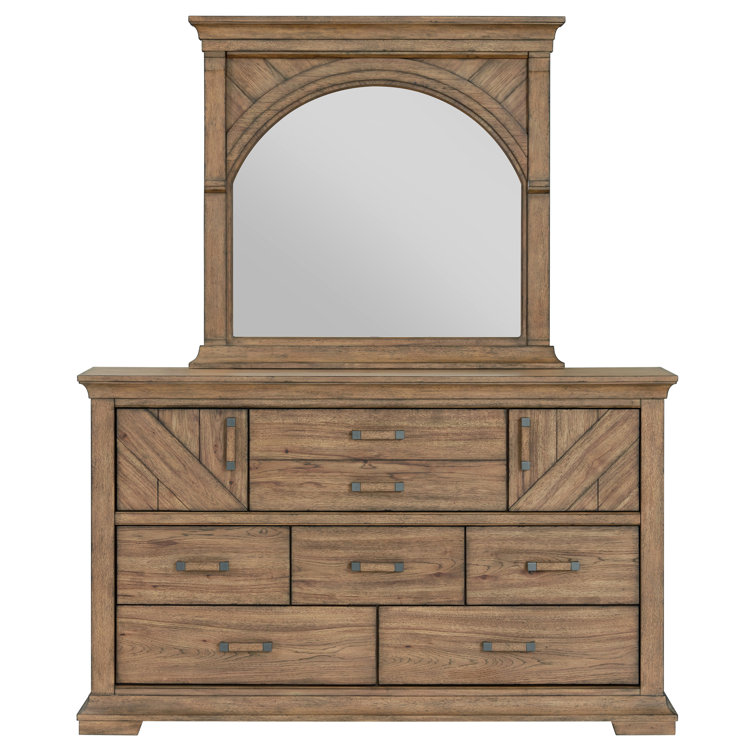 7 - Drawer Dresser with Mirror