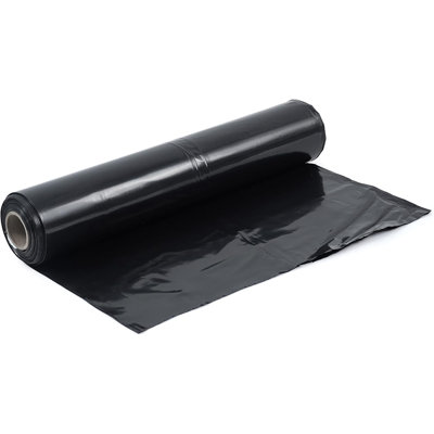 Fencer Wire 4 mil Black Plastic Sheeting Roll, Heavy-Duty Plastic Sheet, Multi-Purpose