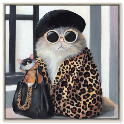 «Cat Couture Canvas» par Art Remedy